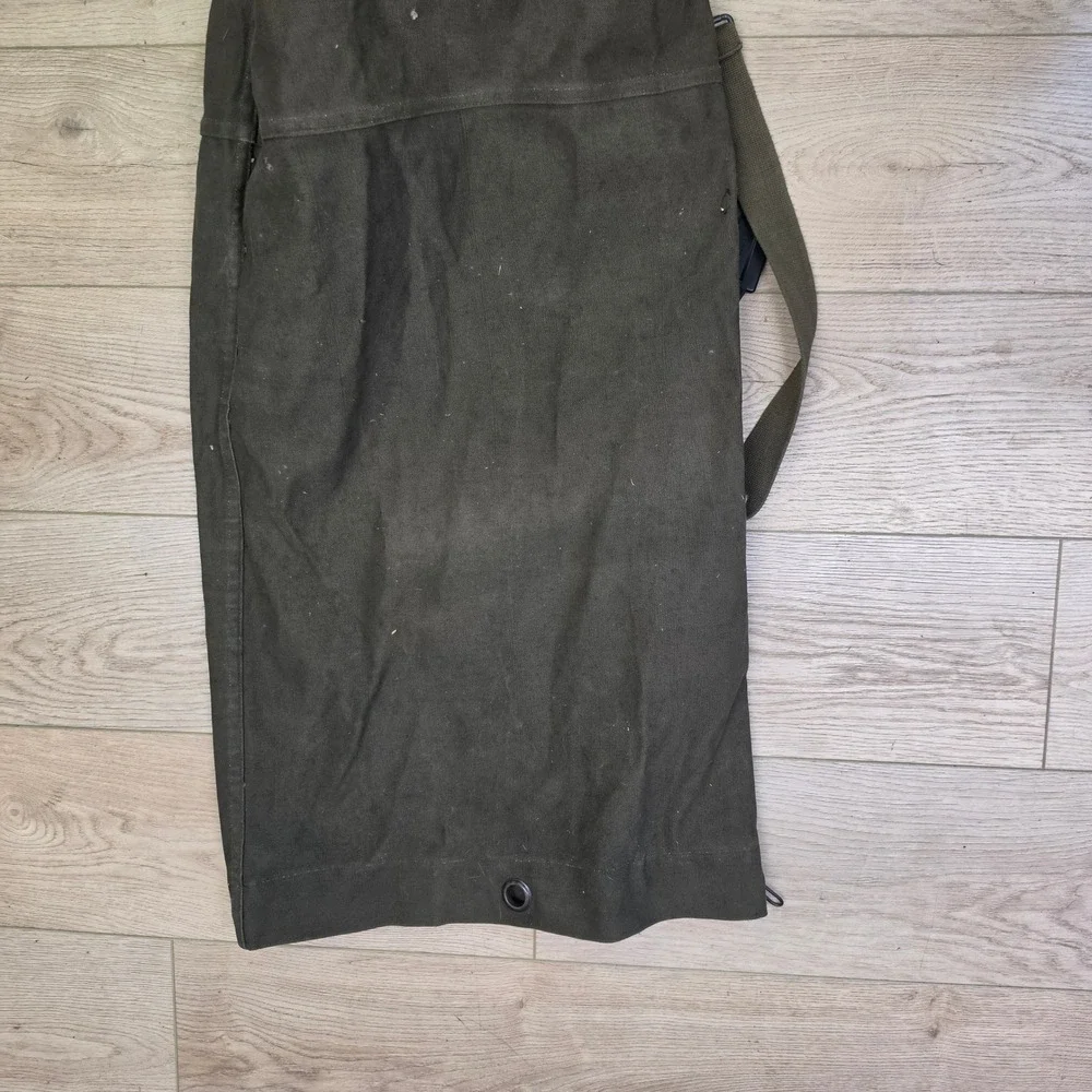 Military Duffel Bag Mens OS Olive Green Good Canvas Sea Bag Hook Top